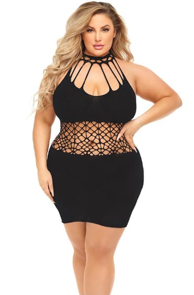 Rich B Phase Dress Black Queen Size Mekot & Hameet