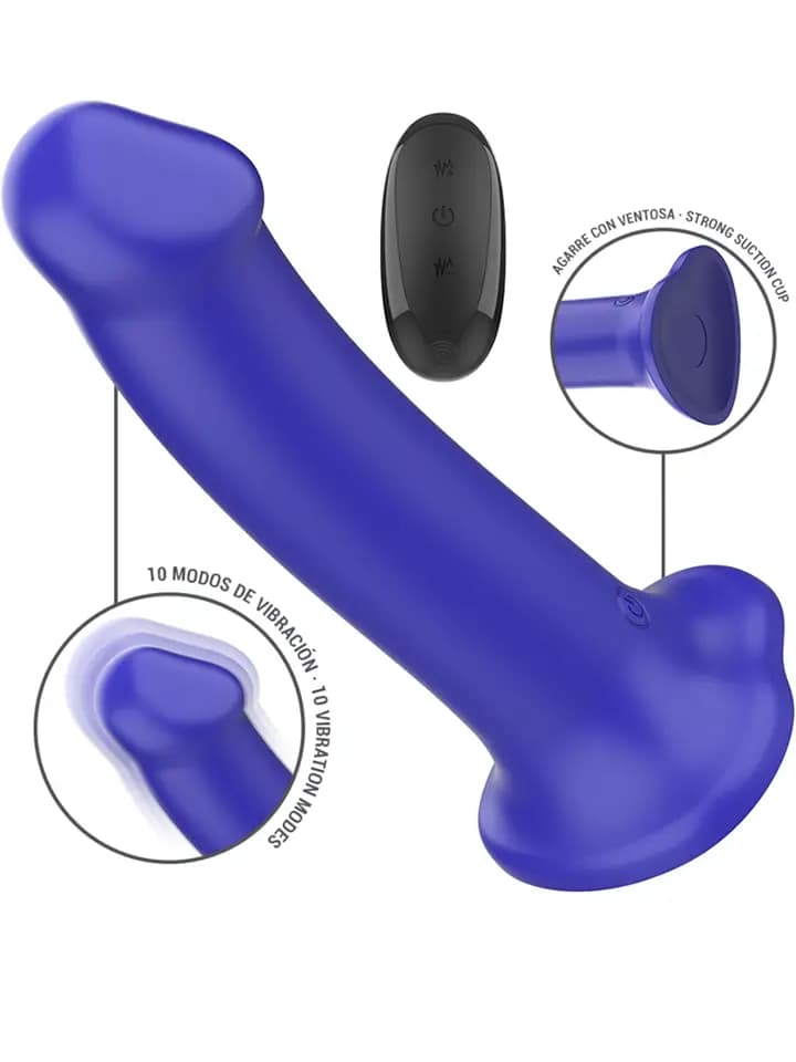 Victoria Vibrator 10 Modes Remote Control Värisevä dildo view 2