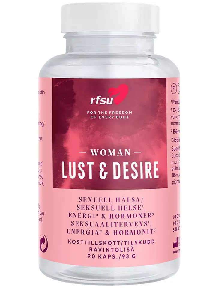 RFSU Lust & Desire Woman 90-pack Halua lisäävä ravintolisä naisille