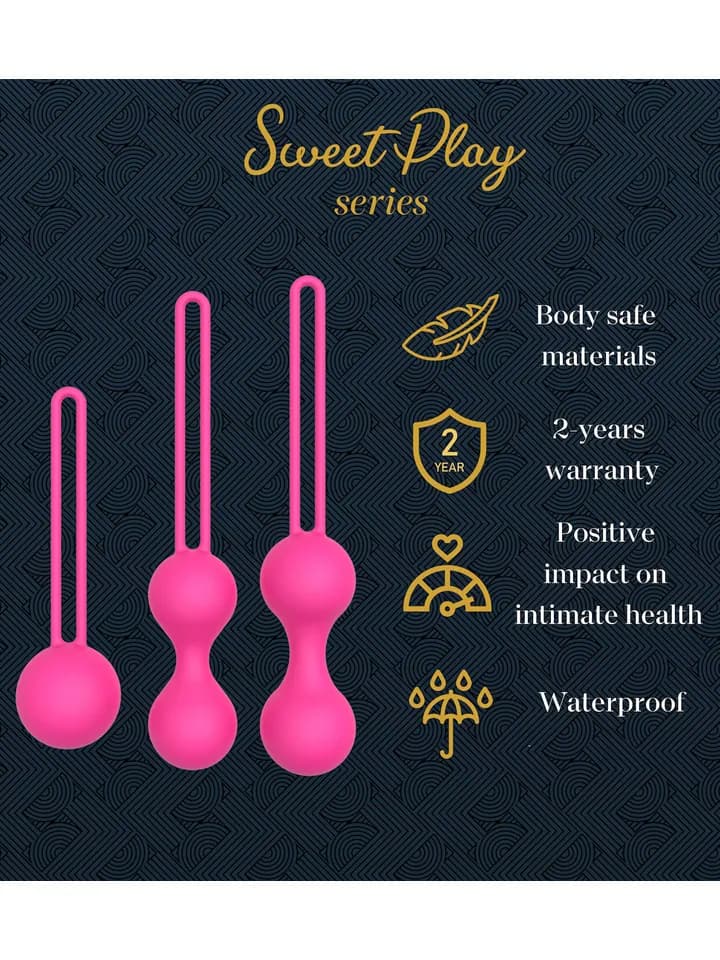 Triple Kegel Exercise Balls Set Geishakuulat view 2