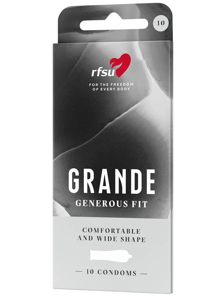 RFSU Grande Kondomer 10-pack Isot kondomit