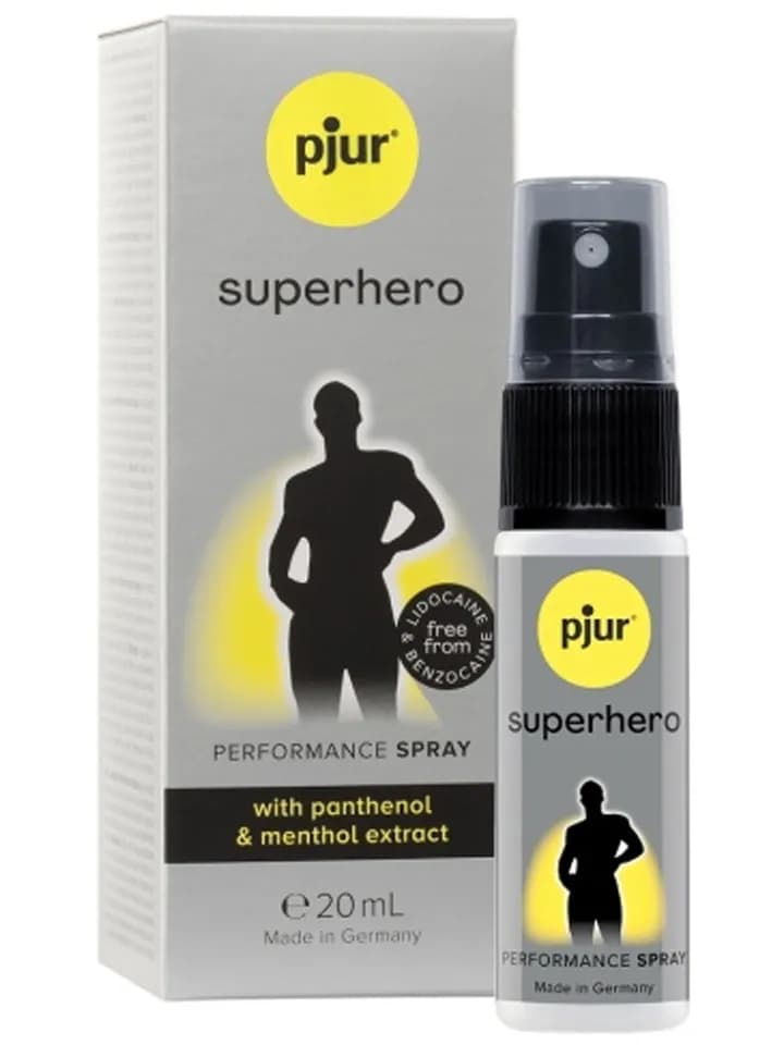 Pjur Superhero Performance Spray 20ml Miehen kestävyys spray
