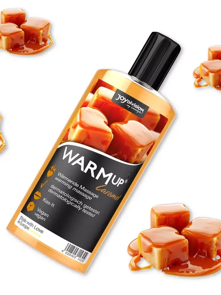 Joydivision Warm-up Massage Oil Caramel 150ml Hierontaöljy karamelli view 2