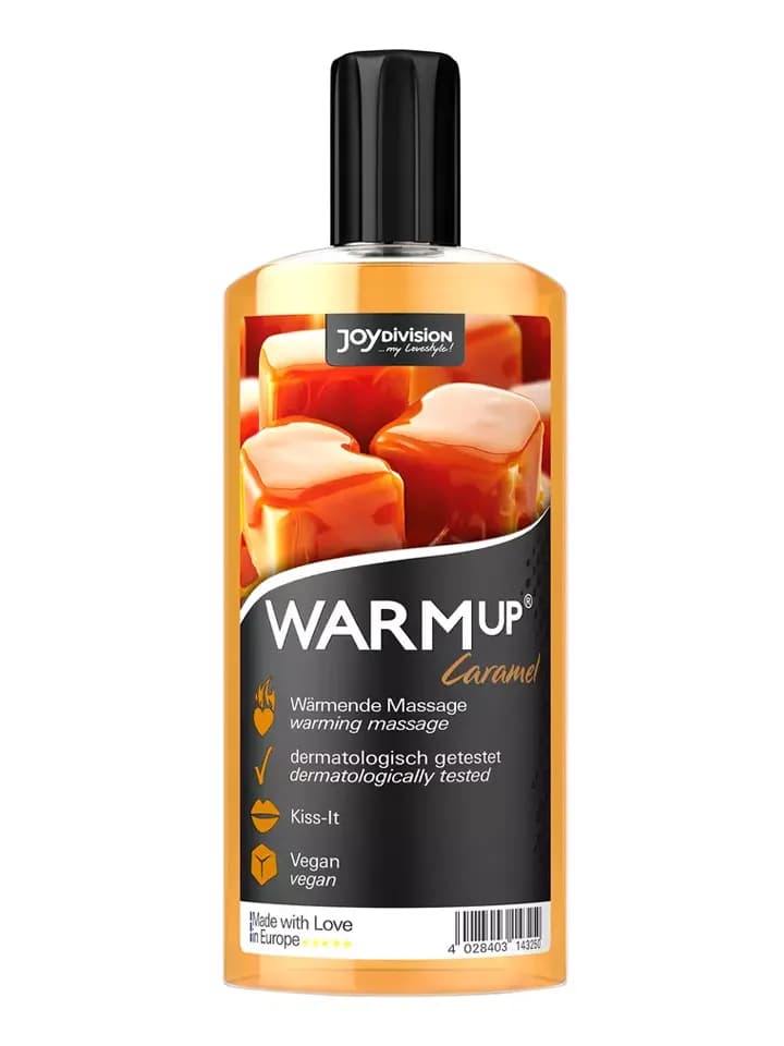 Joydivision Warm-up Massage Oil Caramel 150ml Hierontaöljy karamelli