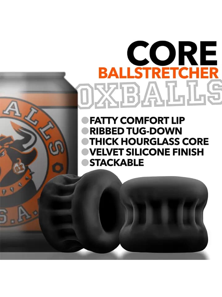 Oxballs Core Ballstretcher Black Pallivenyttäjä view 2