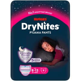 DryNites Girl 8-13 9 kpl/paketti