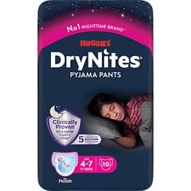DryNites Girl 4-7 10 kpl/paketti