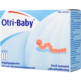 Novartis Otri-Baby saltvattenlösning 18 kpl/paketti