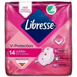 Libresse Ultra Thin Normal Wing 14 kpl