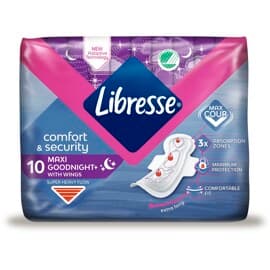 Libresse Maxi Goodnight 10 kpl