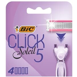 BIC Click Solei 5 Refill Blades 4 kpl/paketti