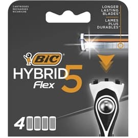 BIC Hybrid Flex 5 Refill Blades 4 kpl/paketti