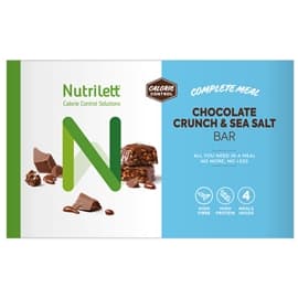 Nutrilett Smart Meal Bar 4-pack 4 kpl/paketti Crunch Sea Salt