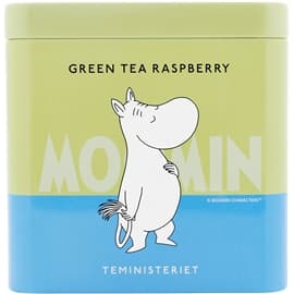 Teministeriet Moomin Green Tea Raspberry Tin 100 gr