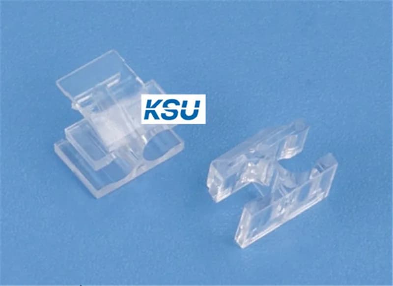 100pcs LC duplex AB clip blue gray green for LC DX connector SM MM APC fiber optic accessory ftth part