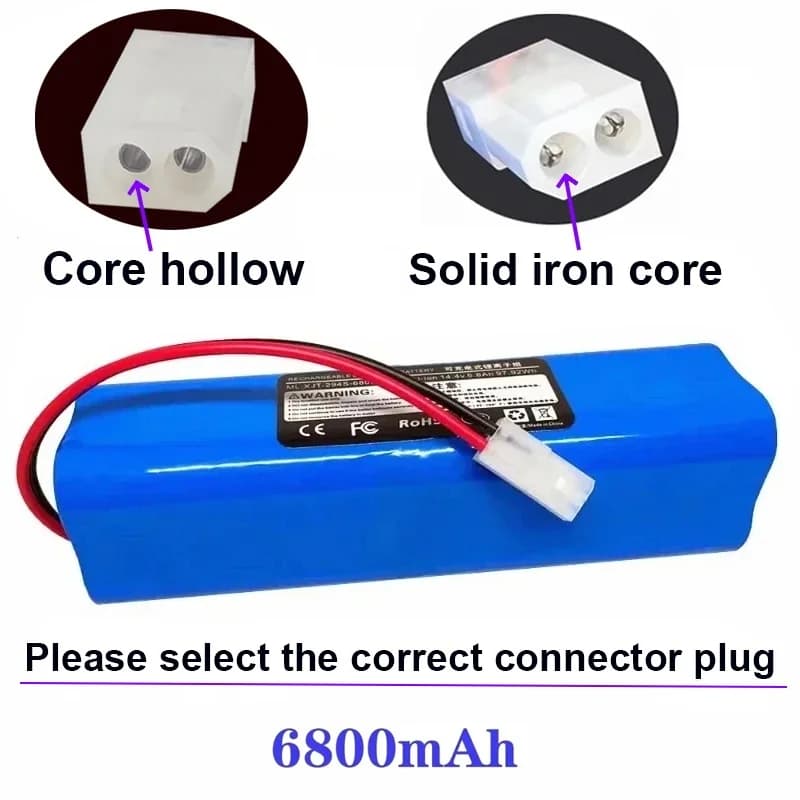 100% New 6800mAh Battery For Viomi V3 Max V-RVCLM27B Robot Vacuum Cleaner