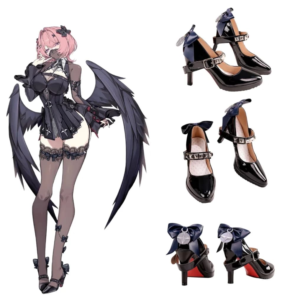 Zenless Zone Zero Remielle High Heels Cosplay Game Shoe  Accessories Props Anime ZZZ Ramiel Woman Costume Matching Shoes