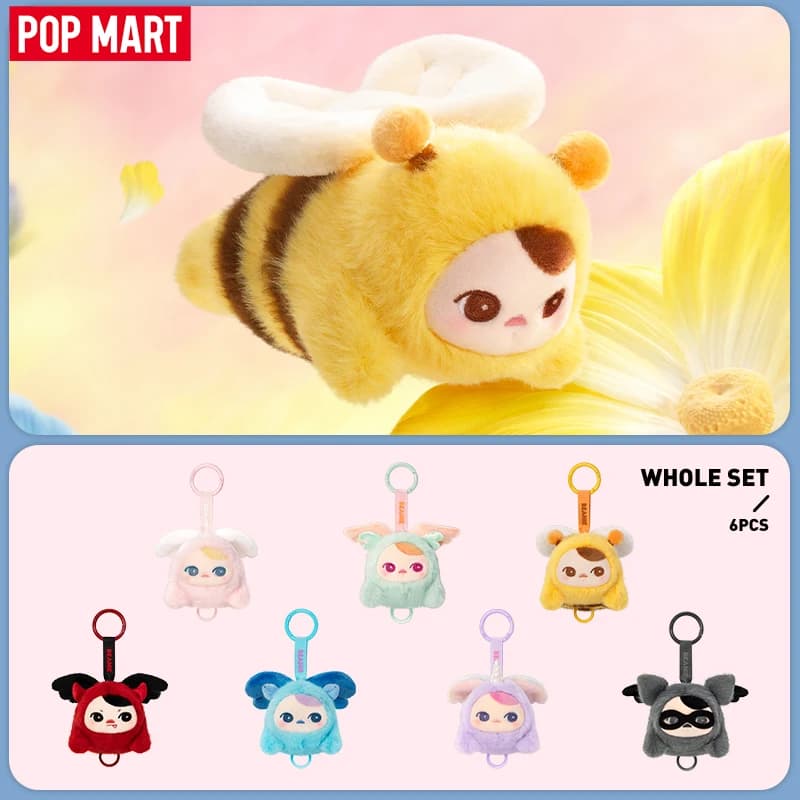 POP MART PUCKY BEANIE FLYING BABIES SERIES- Plush Pendant Blind Box 1PC/6PCS Mystery Box Maximum 2pcs/sets per order