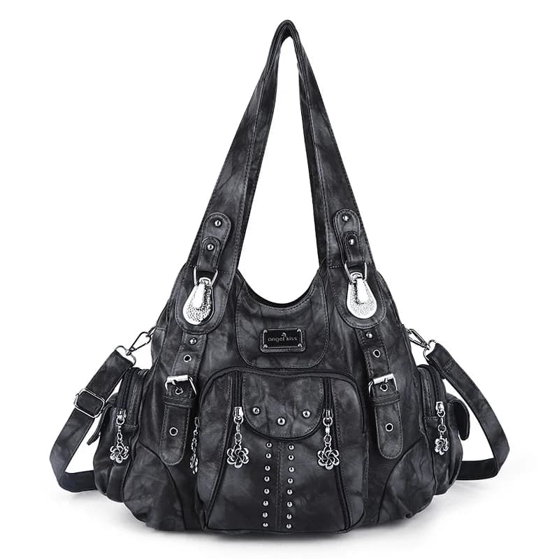Women Fashion Handbags Women Shoulder Bags PU Leather Handbag Female Satchel Big-capacity Shoulder Purse Bag Bolsa Feminina