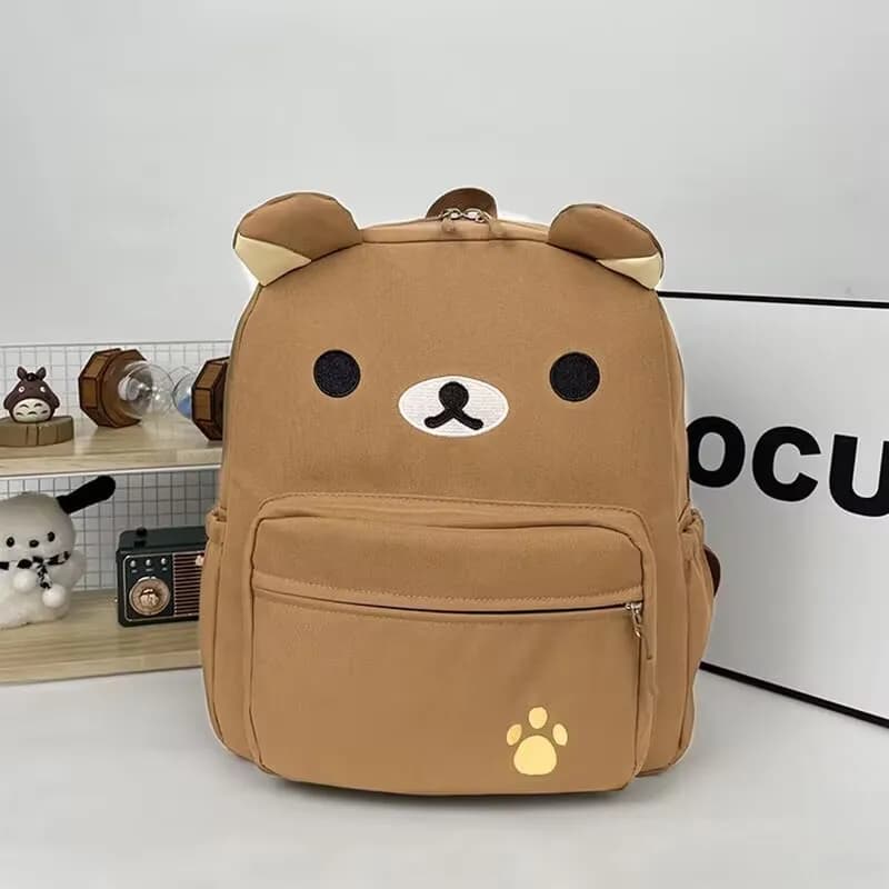 Kawaii Cute Bear Backpack Large Capacity Anime Cartoon Backpack Stylish Student School Bag Shoulder Bags Schoolbag