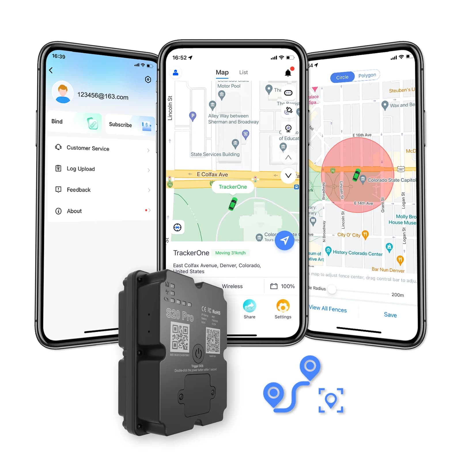 4G Track Device Vehicle Truck Security Protection Item Subscription Required Anti-Lost Camel Real-time Unlimited Remote Tracking