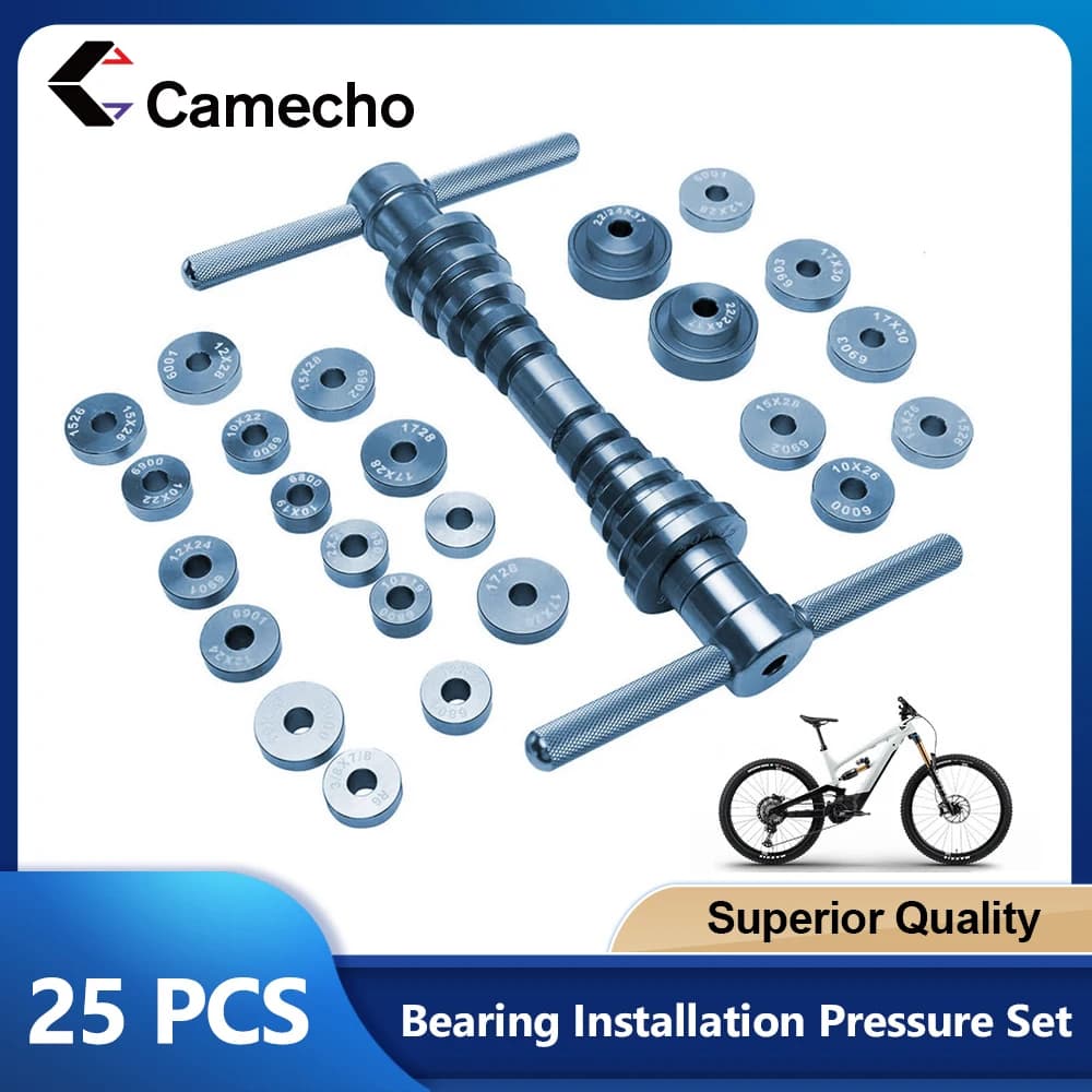 Bicycle Accessory Bearings Extractor Installation Tool Wheels/Hub Bike Bearings Press Set BB Axis Soft Tail Frame Press Tool