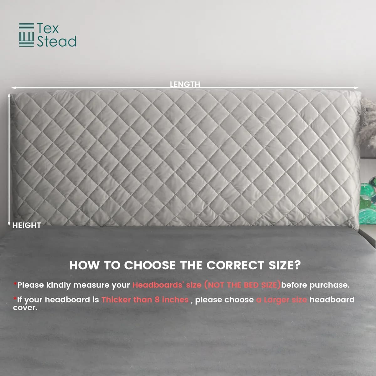 Thicken Headboard Cover Bed Back Dust Protector Cover Super Soft Solid Color Bed Haed Cover Quilte Head Cover