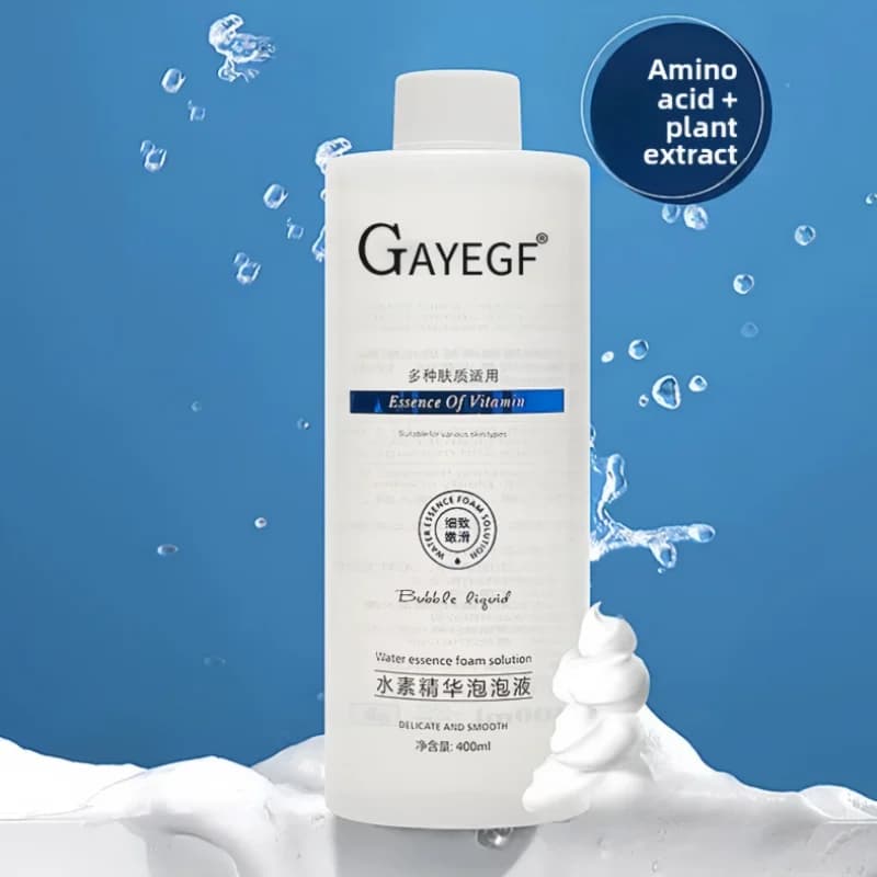 400ml Active Japan Bubble Machine Special Oxygen Small Bubble Solution Special Serum for Facial Deep Cleaning & Moisturizing
