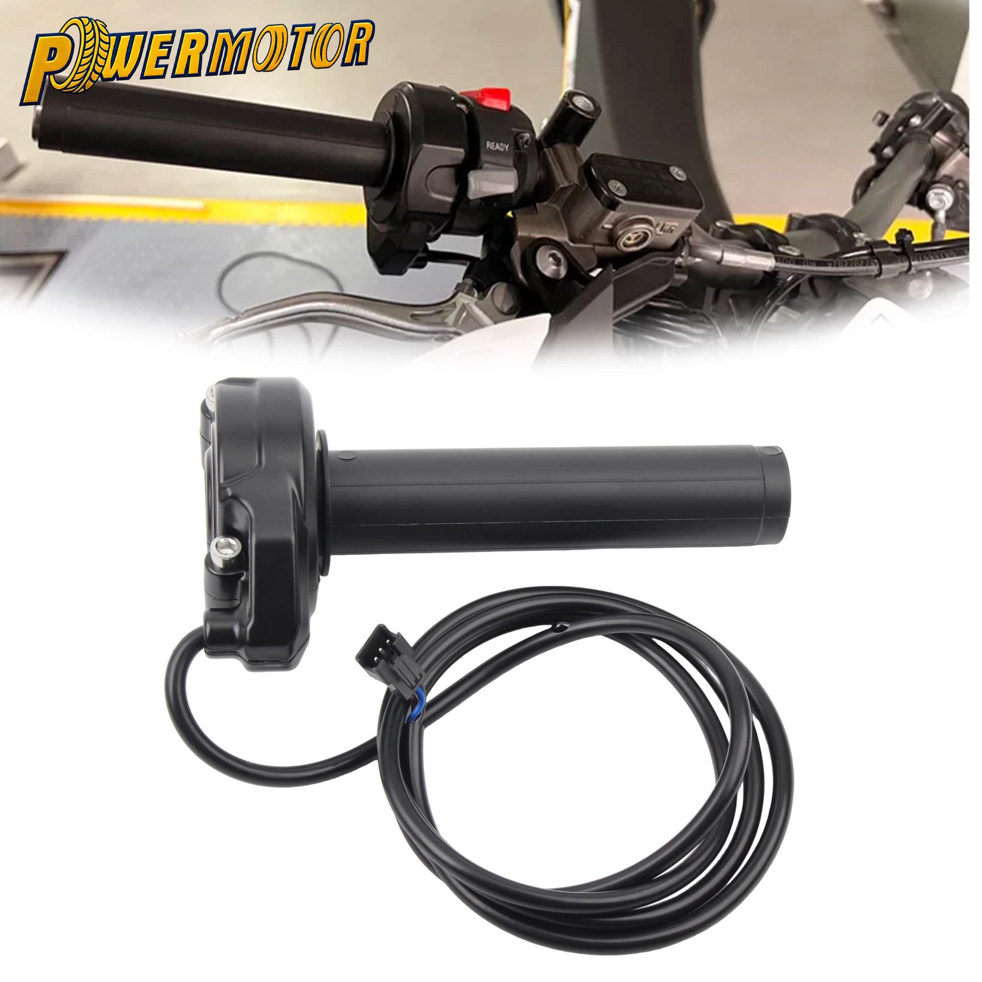Electric Motorcycle Throttle Grip For Surron Sur Ron Light Bee X S Ridstar Q20 Dirt Bike E-bike Handle Throttle Turn Grip Parts