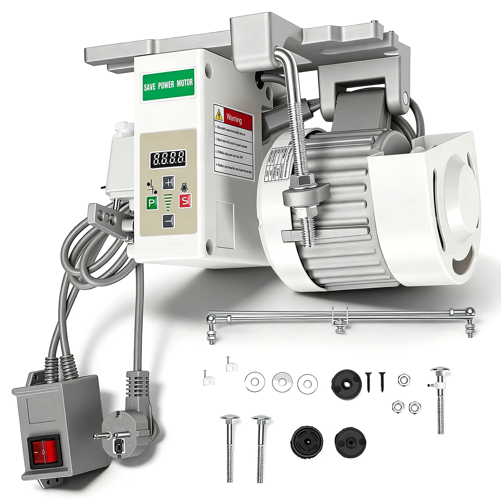 Motor Electric Sewing Machine 220V 750W 200-6500Rpm Industrial Sewing Machine Motor For Domestic Industrial Sewing Machines