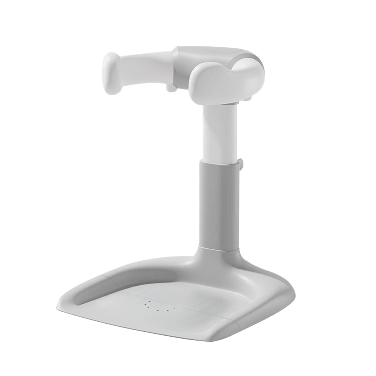 Toddler Bath Stand, Baby Bath Assistant,Bath Support with Adjustable Height & Armrest, Removable, Bath Rack with Anti-Slip Base