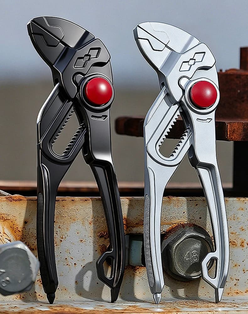 4 Inch Adjustable Water Pump Pliers Mini Multifunctional Plumbing Pipe Wrench Industrial Grade High Hardness Hand Tool