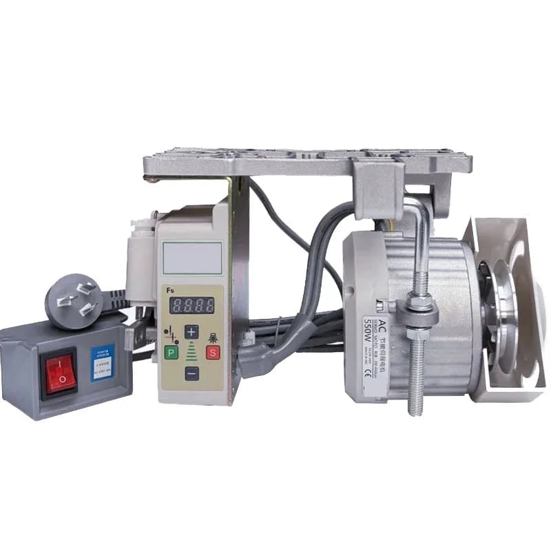 550W Industrial Brushless Servo Silent Sewing Machine Energy-Saving Motor 220V Flat Car Double Needle Machine Edge Copy