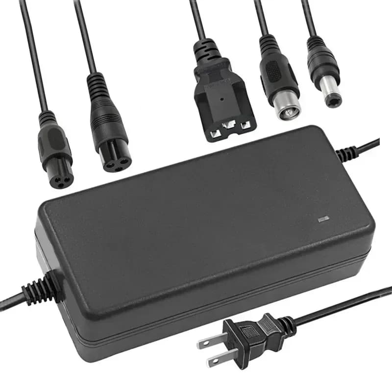 54.6V 2A Lithium Battery Charger 54.6V2A Electric Bike Charger for 13S 48V Li-ion Battery Pack EU/US Plug Charger High Quality
