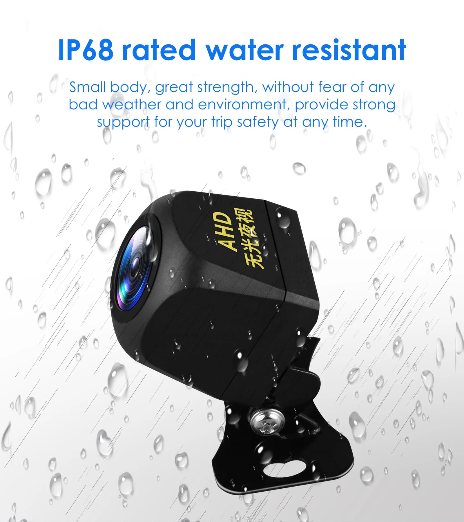 Universal AHD Car Rearview Camera Parking IP67 Waterproof Night Vision Rear View Cam CCD Backup Packing 1080P 720P Camera