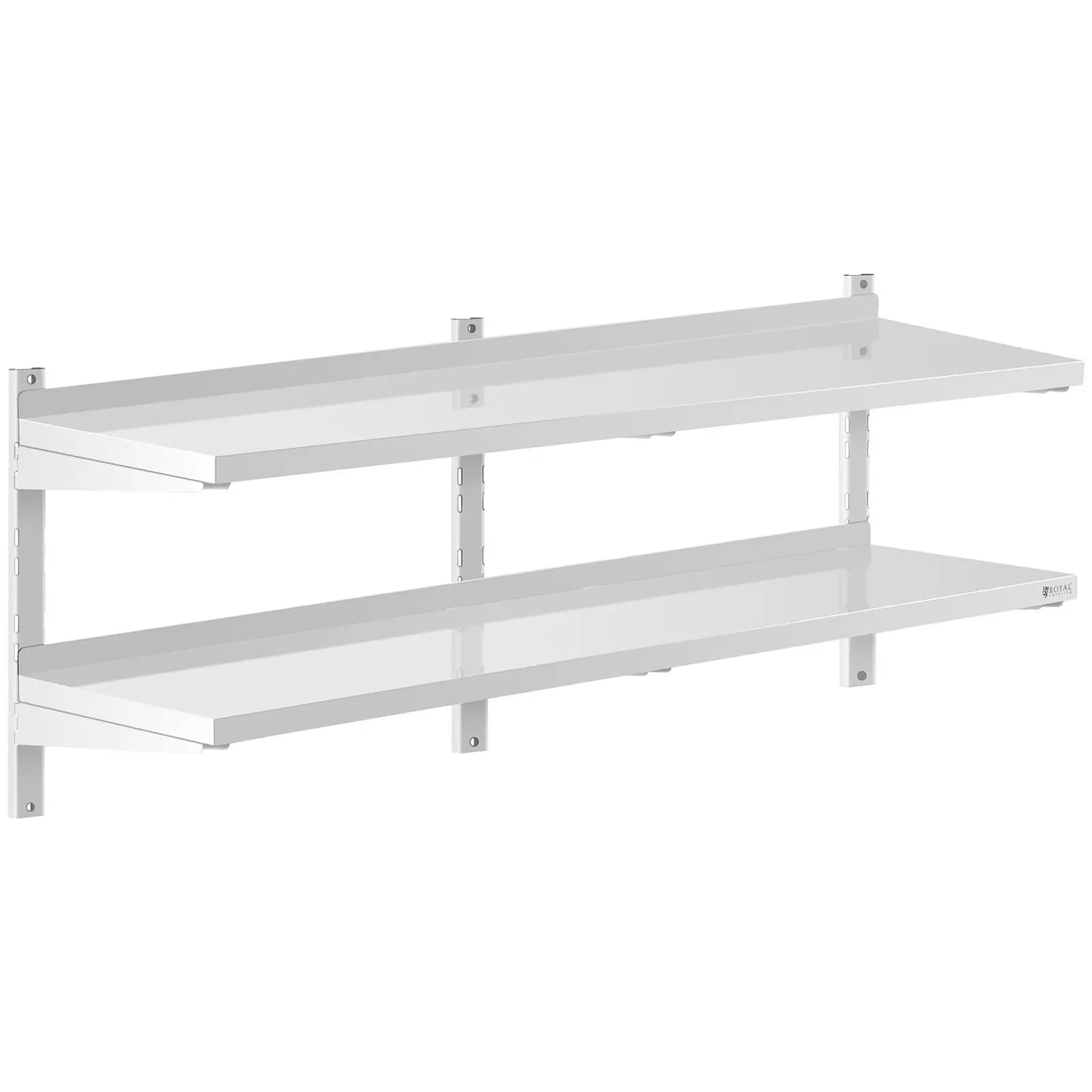 Seinähylly - 2 Tasoa - 40 x 150 cm | Royal Catering