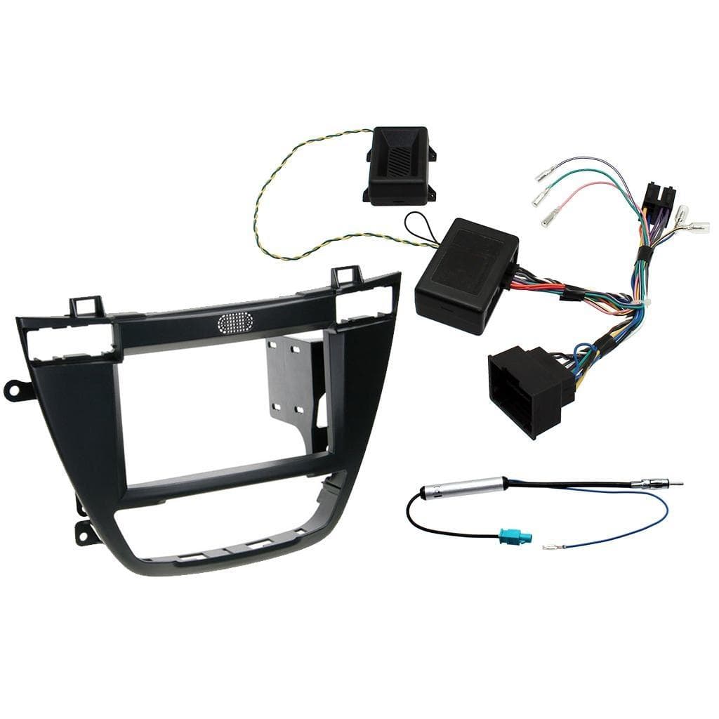 Opel Insignia 2-DIN soittimen asennussarja (musta)