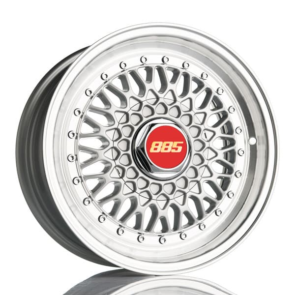 885 Classic RS Silver 7.5x17 jako 5x114.3 et 35