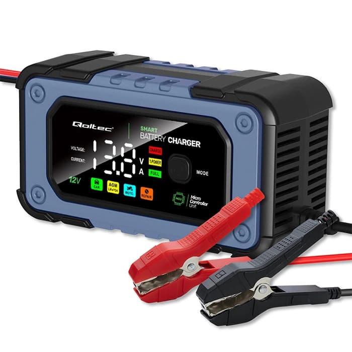 Qoltec 7A akkulaturi