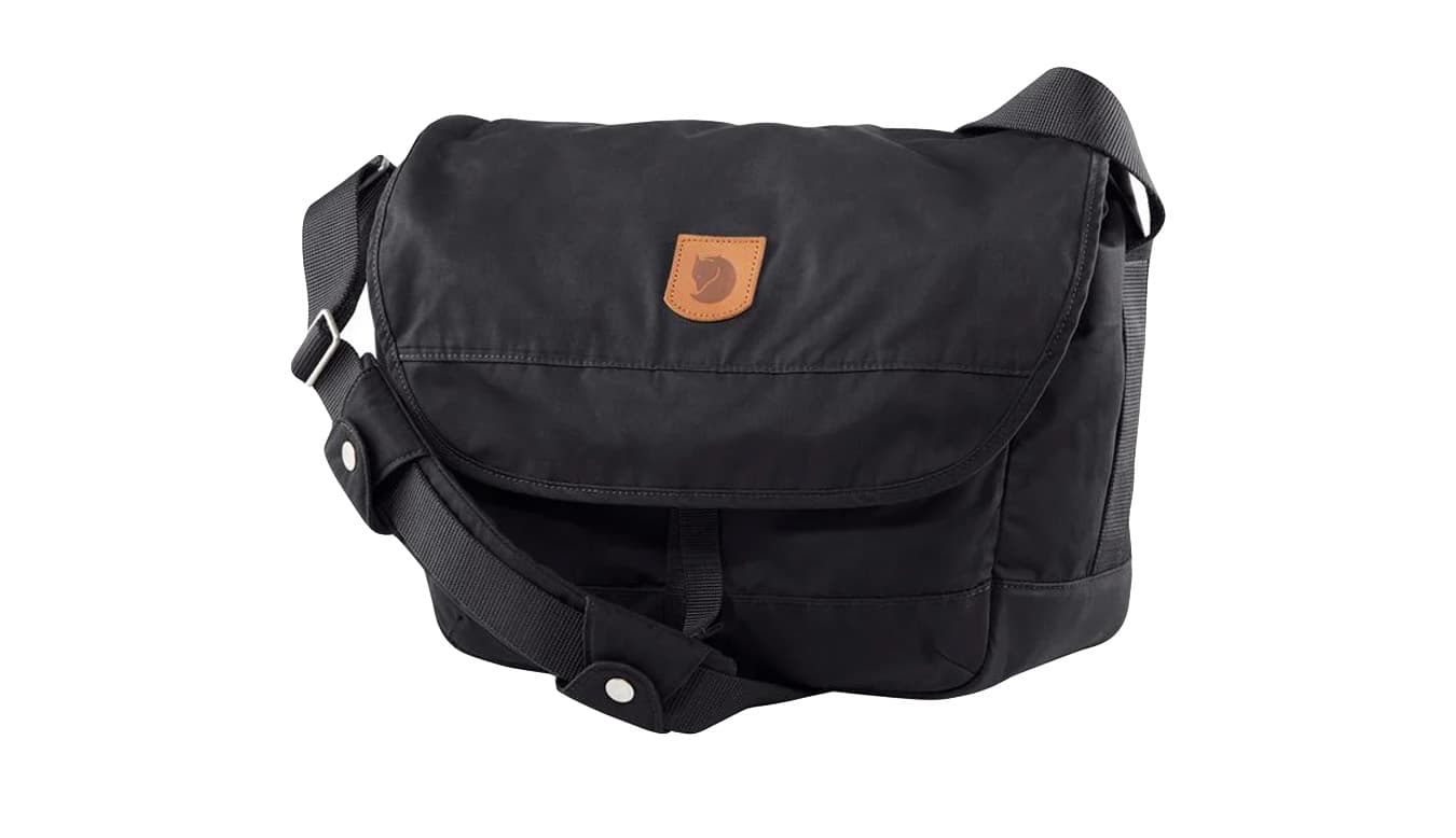 Fjällräven Greenland Shoulder Bag Black Unisex - Reput ja laukut Fjällräven - Musta - F23154-550-One-size - Size: One size