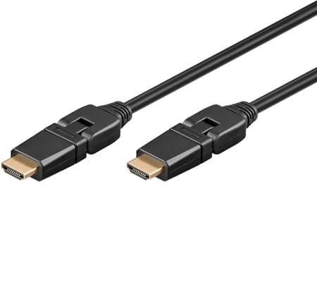 Goobay Flexible HDMI High Speed Cable with Ethernet - 5 metres