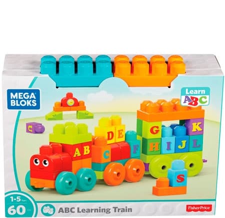 Mega Bloks Alphabet Set - 60 pcs
