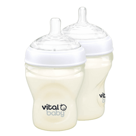 Vital Baby NURTURE Feeding Bottle - 2-Pack