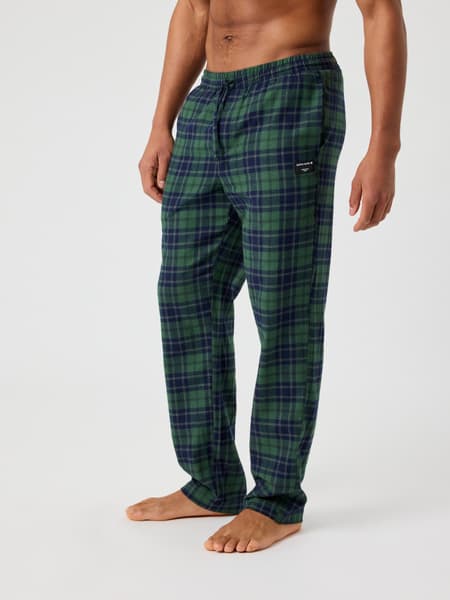Björn Borg Core Flannel Pyjama Pants Green, S
