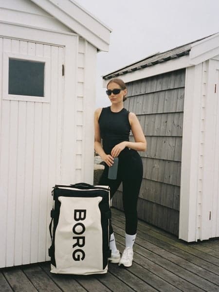 Björn Borg Borg Travel Trolley L - 80l White