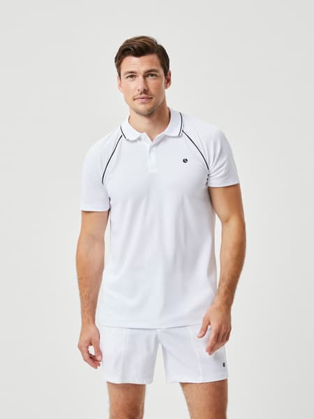 Björn Borg Ace Racquet Polo White, S