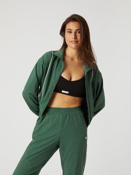 Björn Borg Ace Woven Track Jacket Green, XS