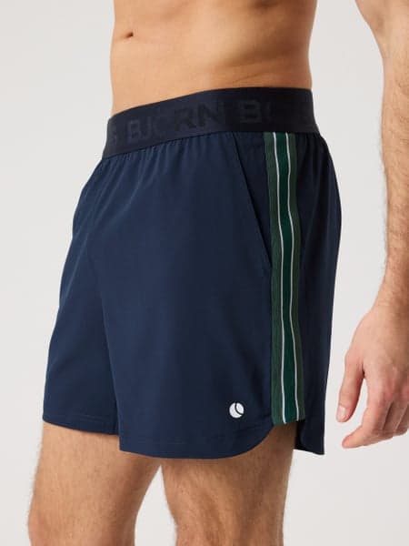 Björn Borg Ace Retro Shorts 6 Inch Navy, S