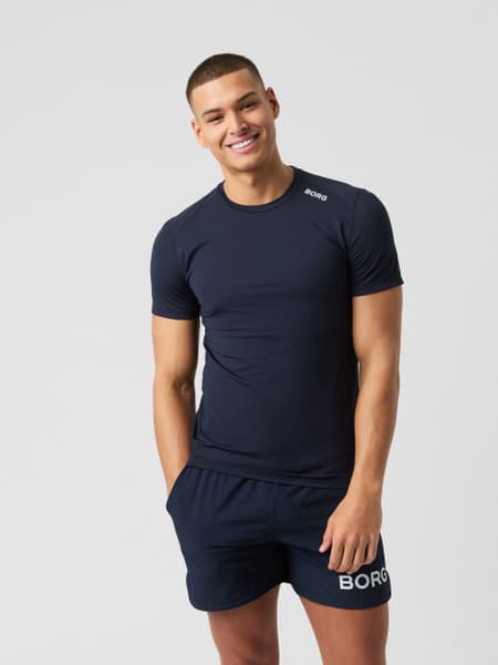 Björn Borg Borg Athletic T-shirt Navy, S