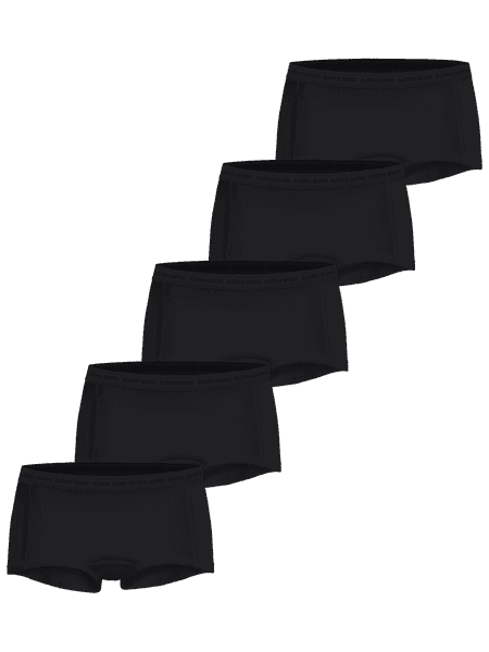 Björn Borg Everyday Cotton Boxer Shorts 5-pack Black, M